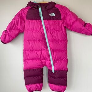 The North Face Baby Snowsuit - size 6-12 months